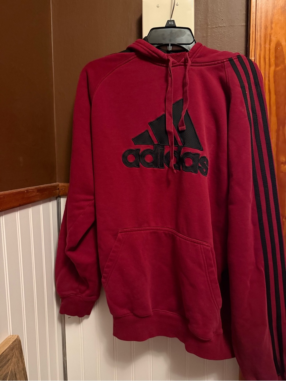 Adidas Y2K style hoodie large